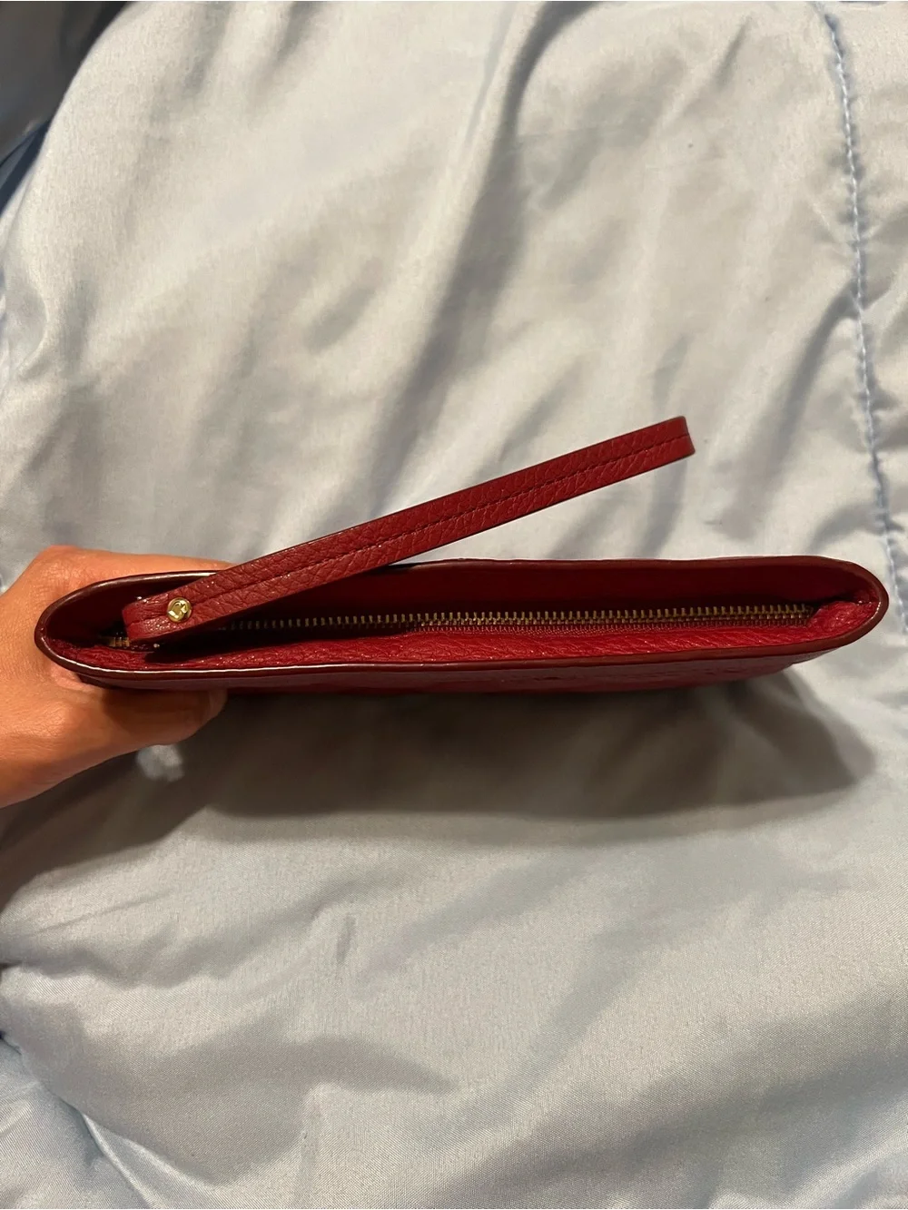 Kate Spade Quilted Leather Wristlet Wallet (EUC)